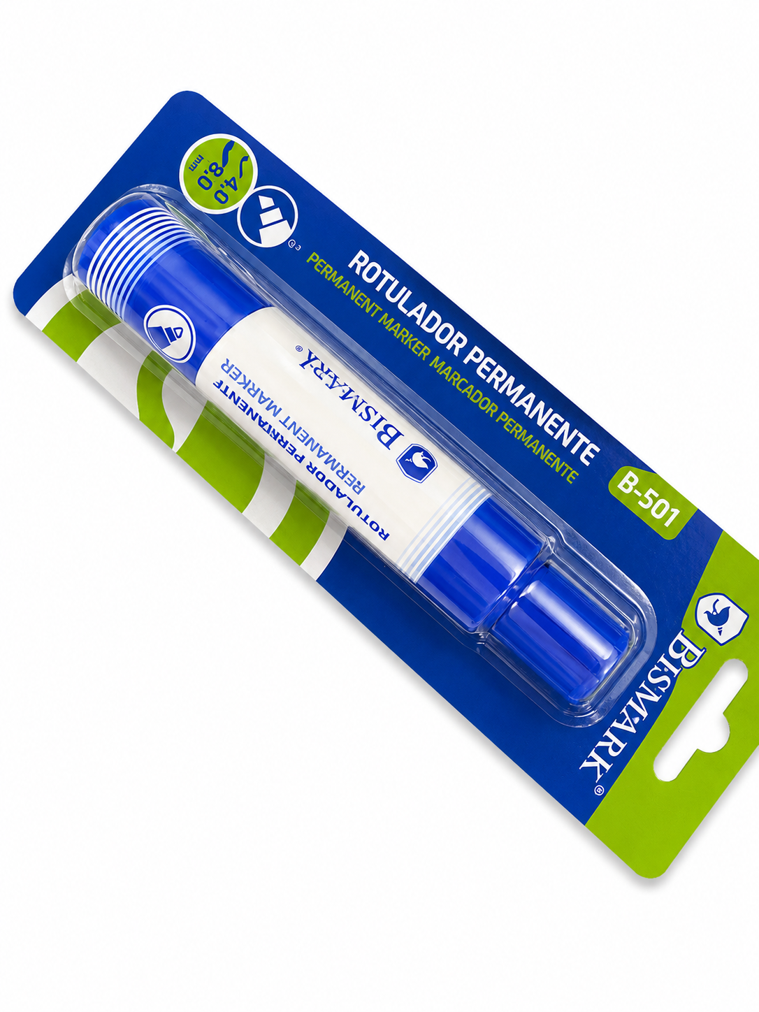 Rotulador Permanente azul
