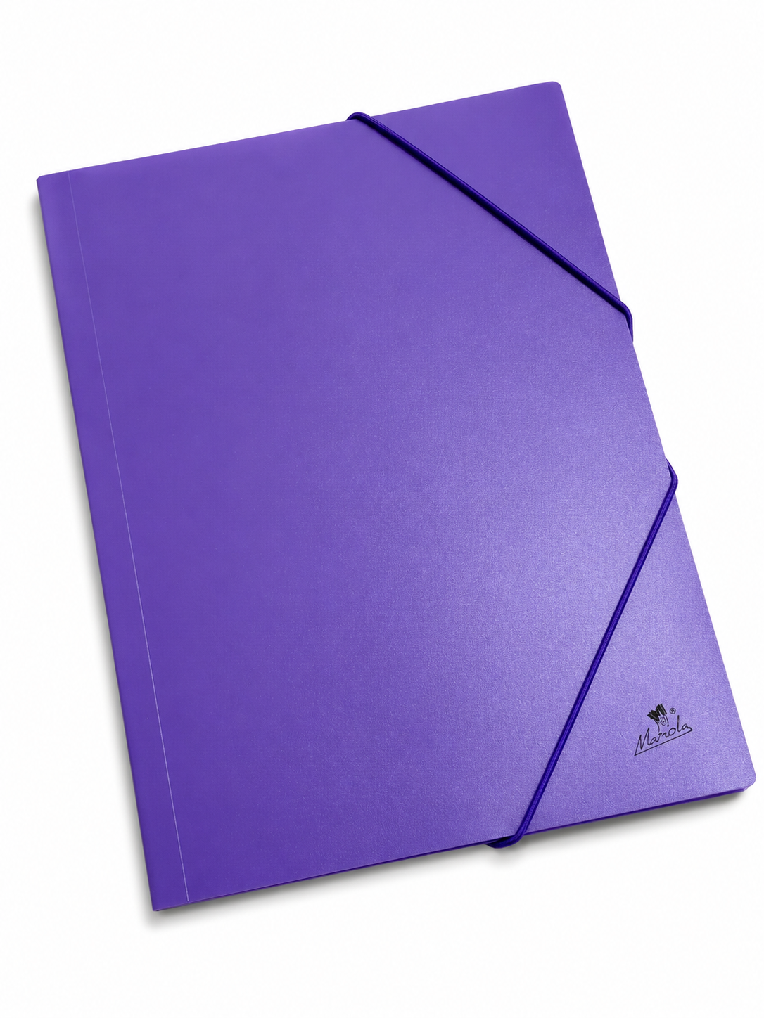 Carpeta con gomas y solapas LILA
